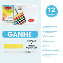 Conjunto de Aquarela com 12/24/36/48 Cores - Para Artistas e Entusiastas