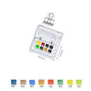 Aquarela Schmincke Portátil com Caixa de Madeira ou Acrílico - 8 Cores