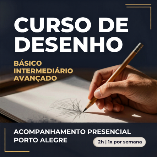 Acompanhamento Presencial em Desenho no Dínamo Estúdio