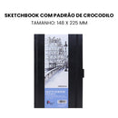 Caderno de Desenho MIKAILAN - 80 Folhas, 130g para Esboços e Arte