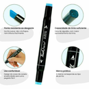 Marcadores Dupla Ponta: Cores Vibrantes para Desenhos e Projetos de Qualidade