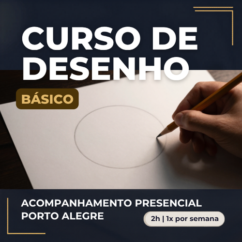 Acompanhamento Presencial em Desenho no Dínamo Estúdio