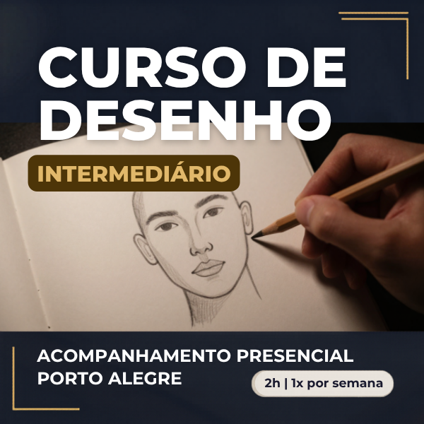 Acompanhamento Presencial em Desenho no Dínamo Estúdio