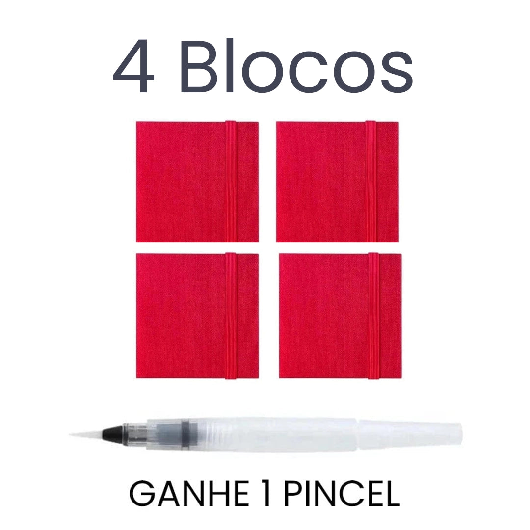 Bloco de Papel para Aquarela - Qualidade Premium