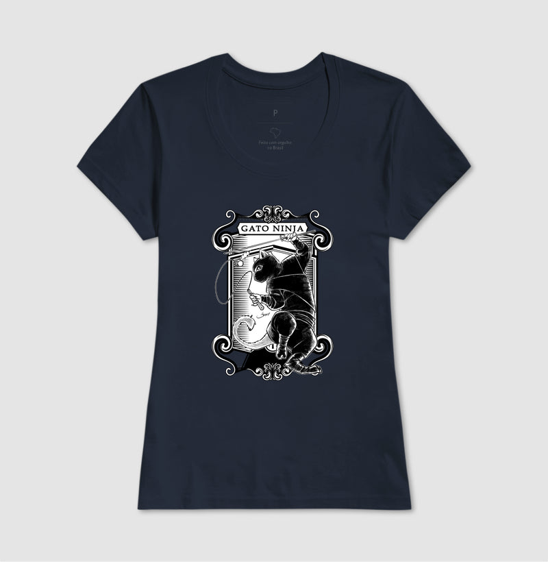 Camiseta Gato Ninja