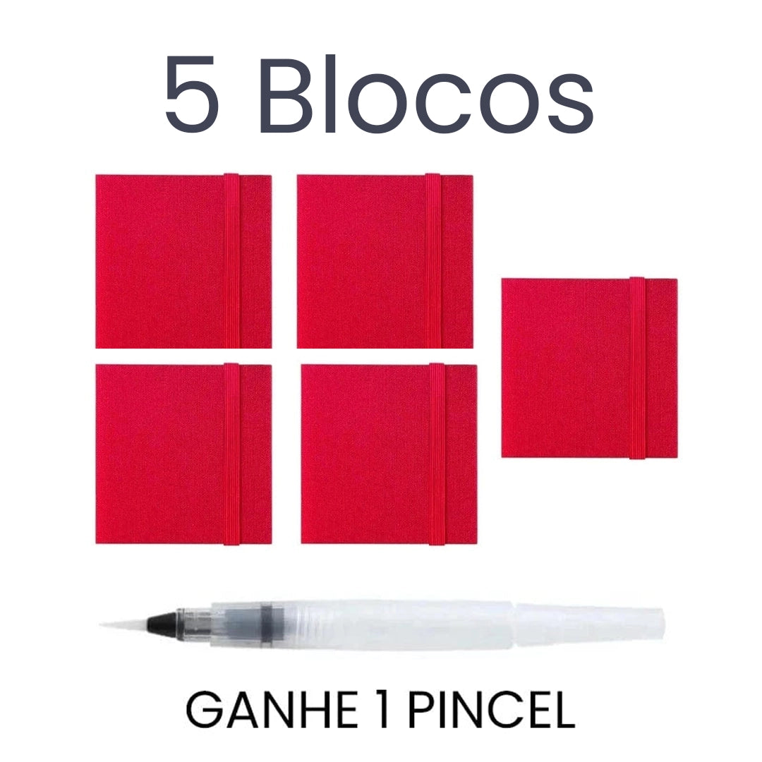 Bloco de Papel para Aquarela - Qualidade Premium