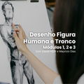 Desenho Figura Humana e Tronco com Daniel HDR e Maurício Dias