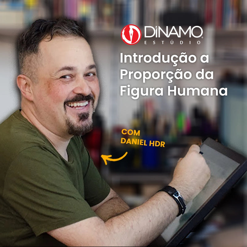 Curso de Proporção da Figura Humana com Daniel HDR - Aulas Online Gravadas