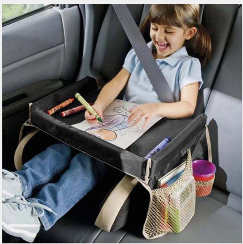 Car Seat Travel Tray - Mesa Artística para Crianças, Estimule a Criatividade Fora das Telas