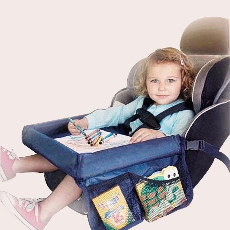 Car Seat Travel Tray - Mesa Artística para Crianças, Estimule a Criatividade Fora das Telas