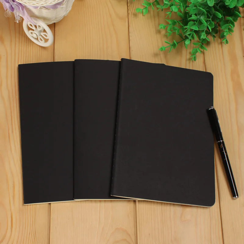 Caderno A5 com 76 Páginas em Branco - Ideal para Desenho e Escrita Criativa