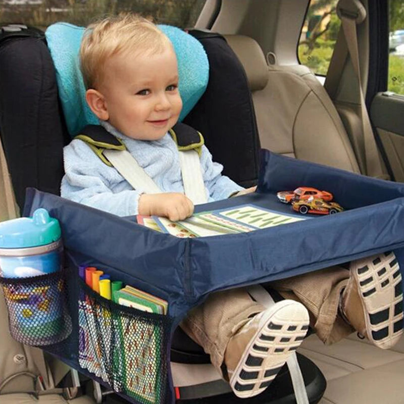 Car Seat Travel Tray - Mesa Artística para Crianças, Estimule a Criatividade Fora das Telas