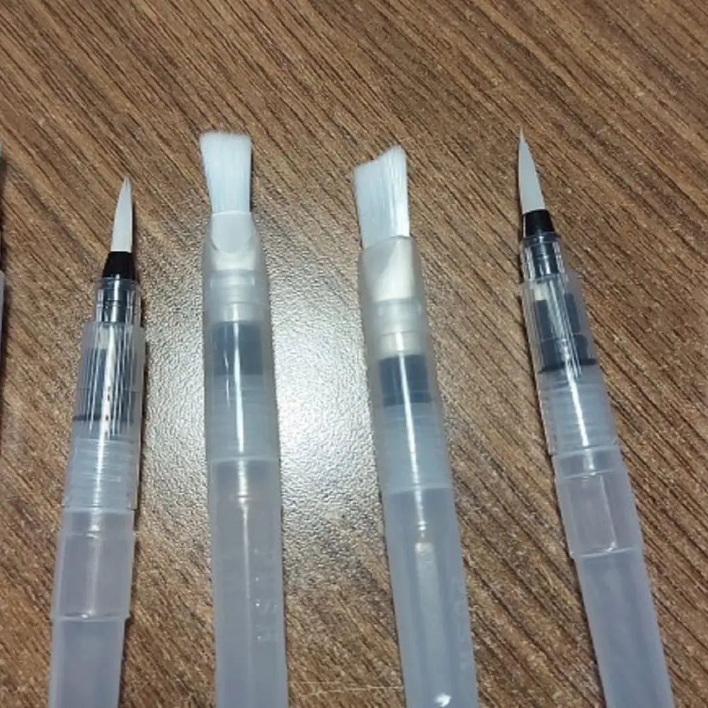 Conjunto de 6 Pincéis AquaFlow Solúveis em Água - Essenciais para um Artista Profissional