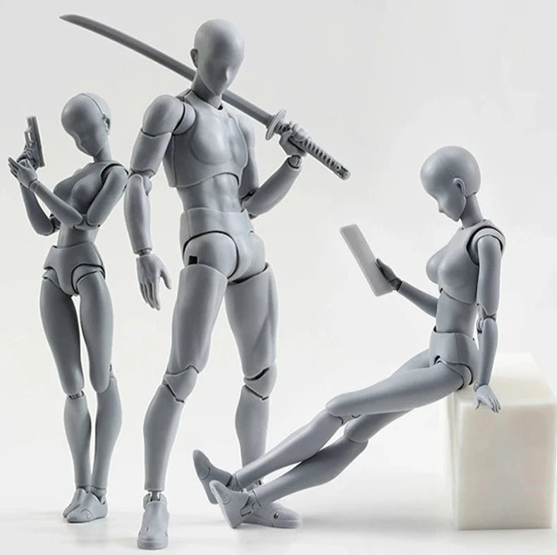 Figura de Articulação Móvel SHF - Referência Perfeita para Artistas