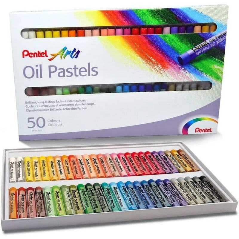 Pastel Oleoso Pentel Arts – Cores Vivas e Versatilidade para Diversas Técnicas