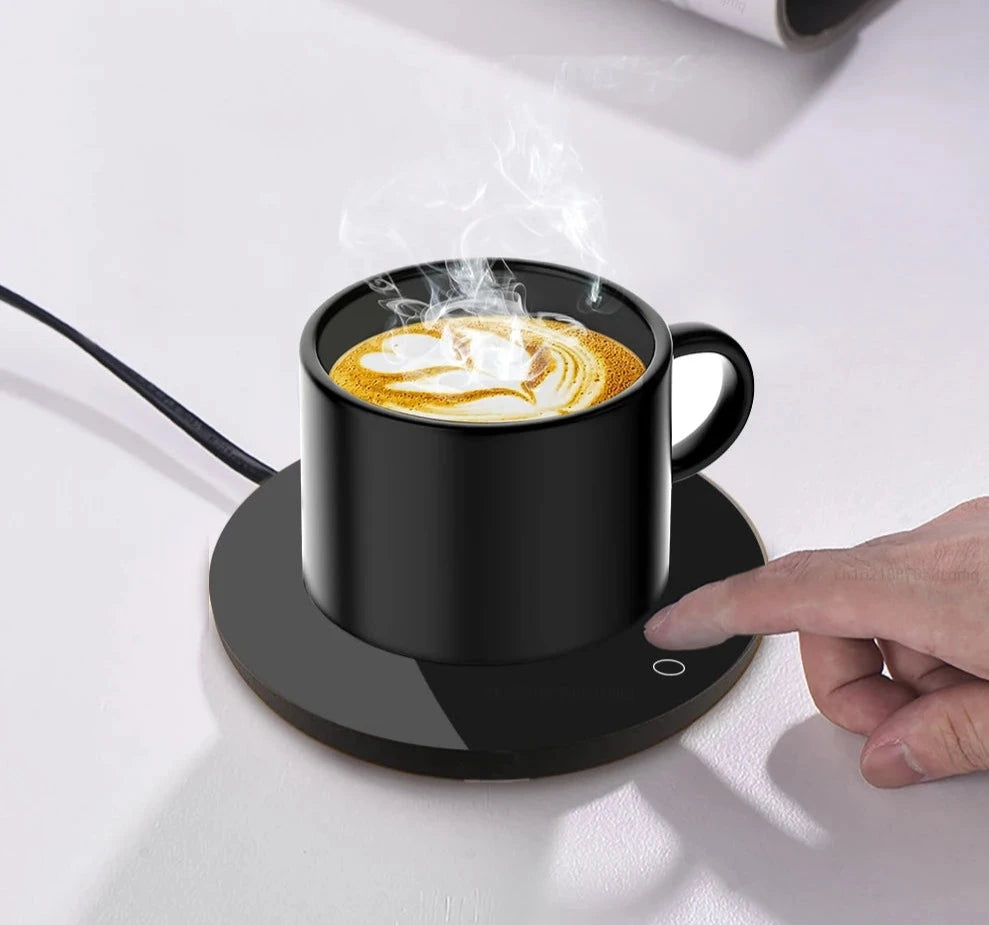 Aquecedor de Caneca USB - Desfrute de Bebidas Quentes Sempre à Mão