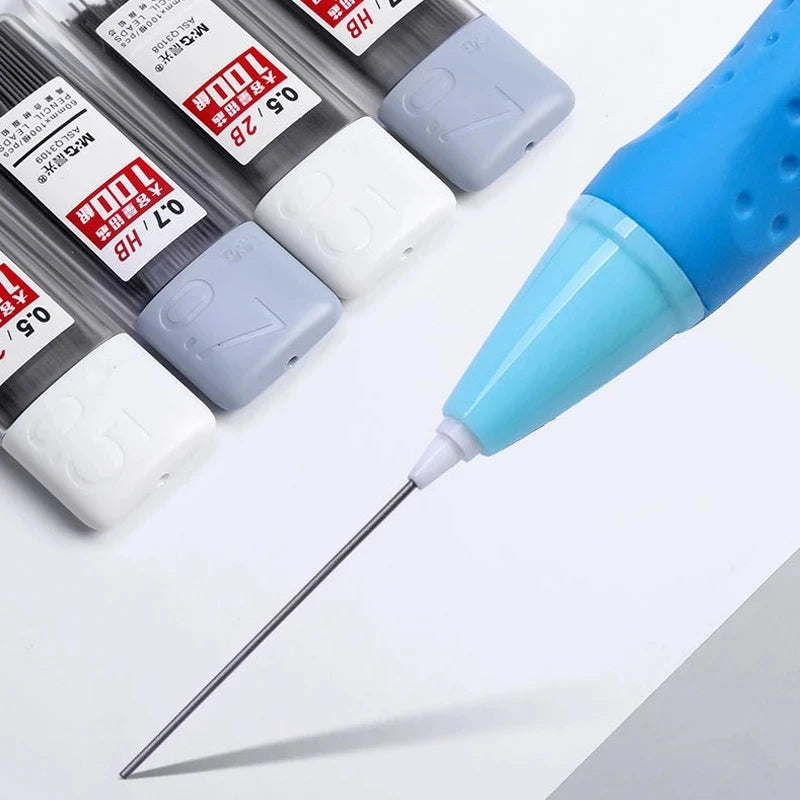 Refis de Lapiseira 2B/HB 0.5/0.7mm - Conjunto com 2 Caixas para Escrita e Desenho