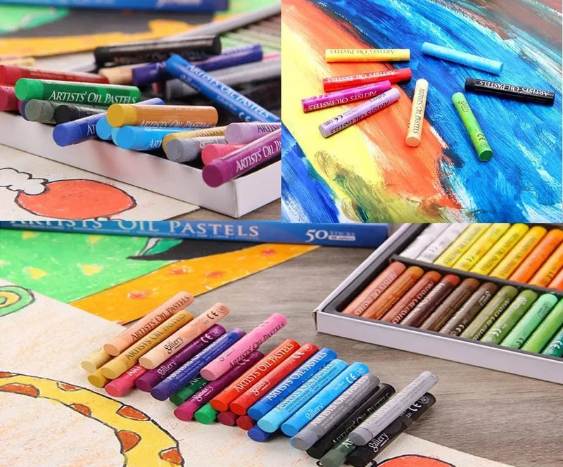 Conjunto de Pastel a Óleo MUNGYO - Cores Vibrantes para Artistas de Todos os Níveis