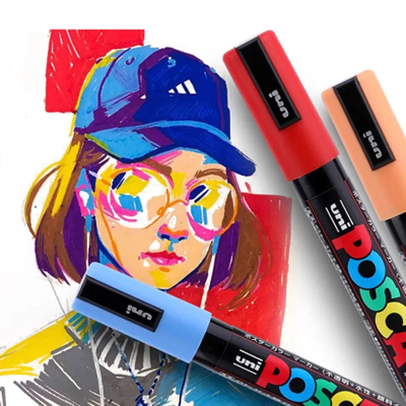 Uni-Posca Marcador: Explore um Mundo de Criatividade!