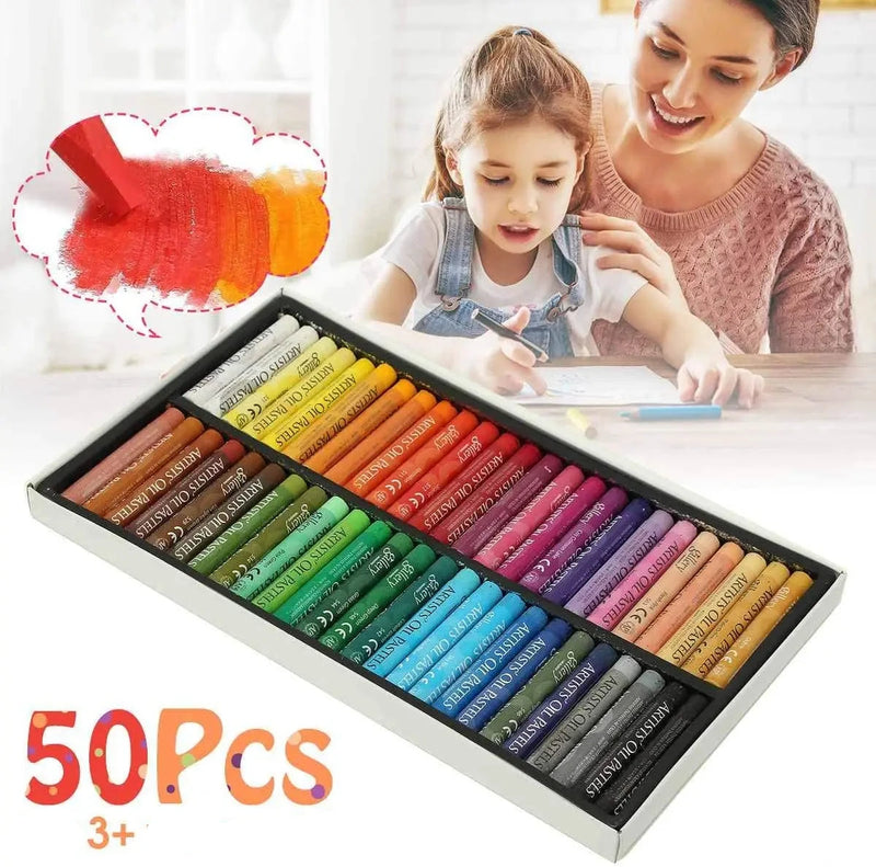 Conjunto de Pastel a Óleo MUNGYO - Cores Vibrantes para Artistas de Todos os Níveis