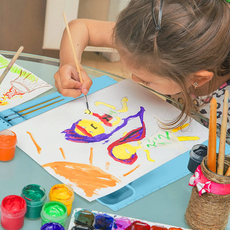 Tapete de Arte em Silicone: Prático, Divertido e Colorido