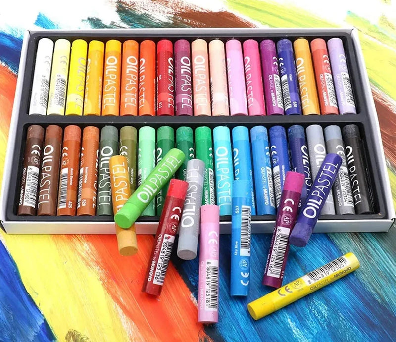 Conjunto de Pastel a Óleo MUNGYO - Cores Vibrantes para Artistas de Todos os Níveis