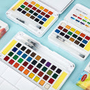Conjunto de Aquarela com 12/24/36/48 Cores - Para Artistas e Entusiastas