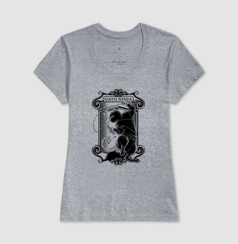 Camiseta Gato Ninja