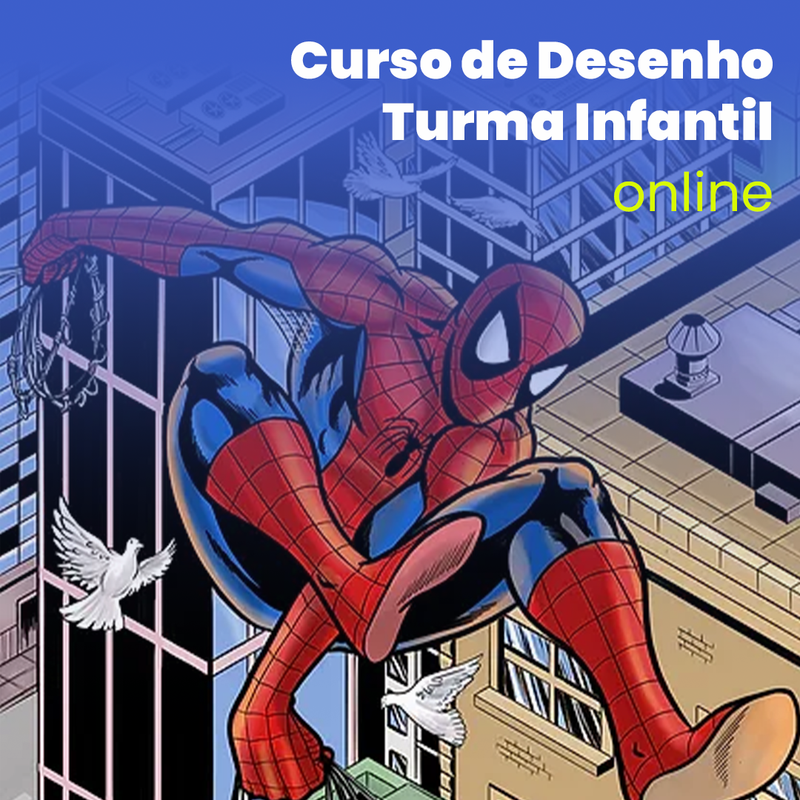 Curso Aventuras Criativas - Desenho Infantil (Online ao Vivo e Presencial)