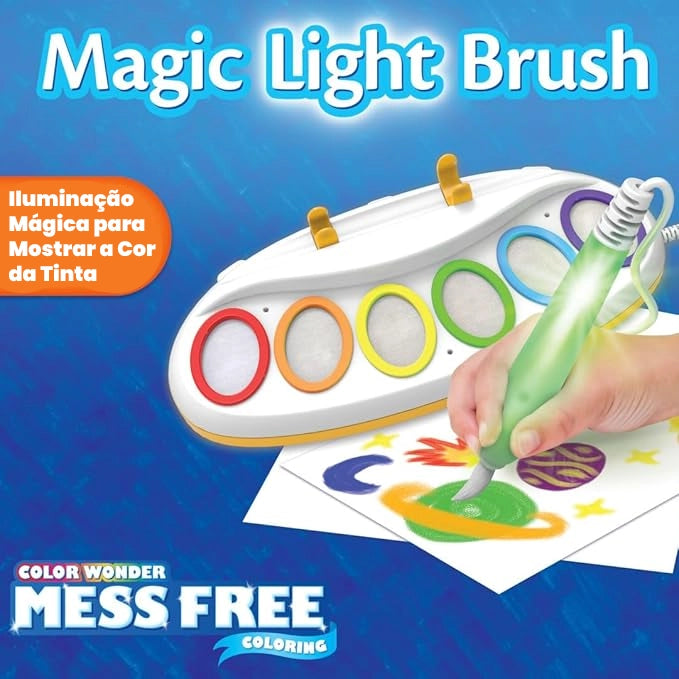 Pincel Mágico Sem Bagunça Magic Light Brush