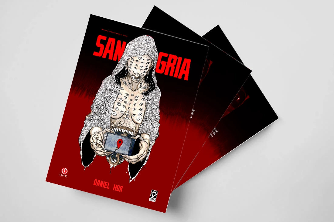 Descubra "Sangria": O Sketchbook/HQ de Terror de Daniel HDR