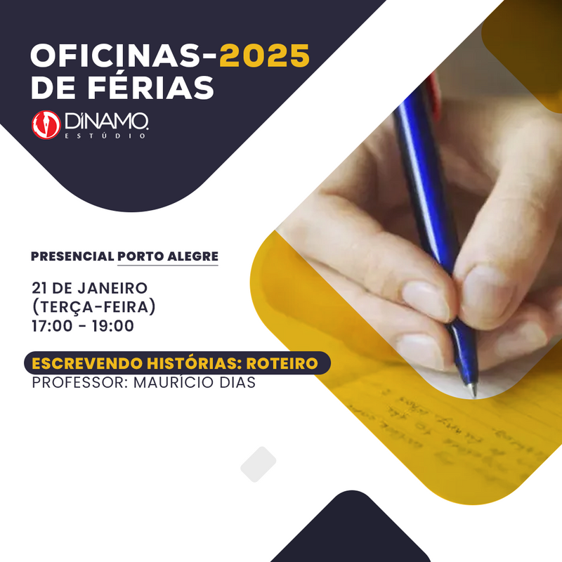 Oficinas de Férias I Presencial Porto Alegre I Janeiro 2025